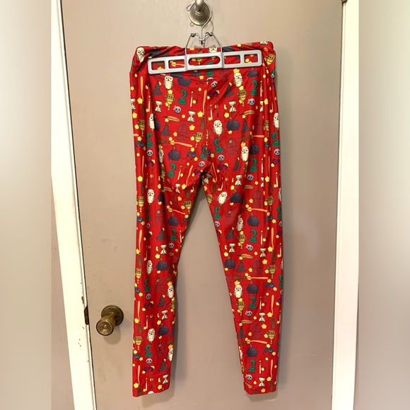 Harry Potter Magic Leggings - Red Gryffindor - Picture 2 of 6